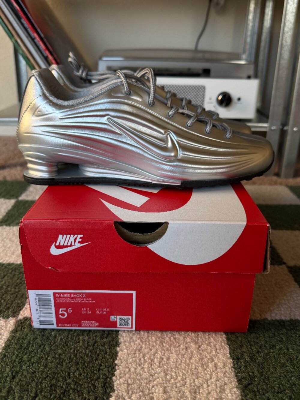 NIKE WOMEN'S SILVER SHOX Z | BRAND NEW